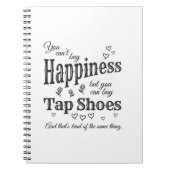 Koop Tap Shoes Dance Teacher of Student Square Notitieboek (Voorkant)