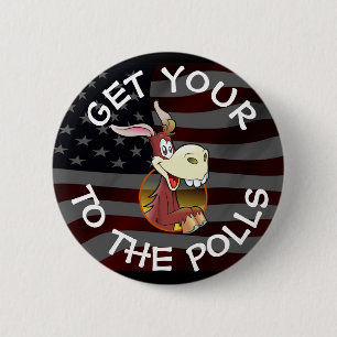 Koop uw A$ aan de Button van de Humor van de stemb