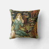 Koop van ons met een gouden curve kussen (Achterkant)