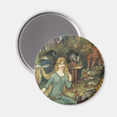 Koop van ons met een gouden curve magneet (Voorkant / Achterkant)