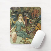 Koop van ons met een gouden curve muismat (Met muis)