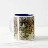 Koop van ons met een gouden curve tweekleurige koffiemok (Voorkant links)