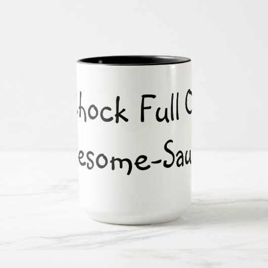 Koop volledig O' Geweldige-Sauce! Mok (Midden)