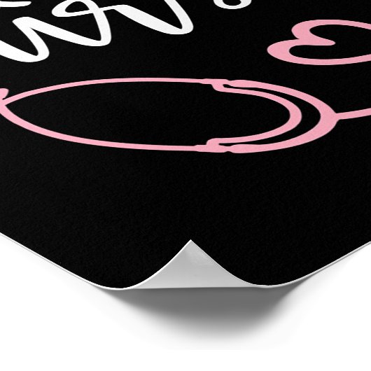 Kooparbeid en leveringsverzekering l de verpleegku poster (Hoek)