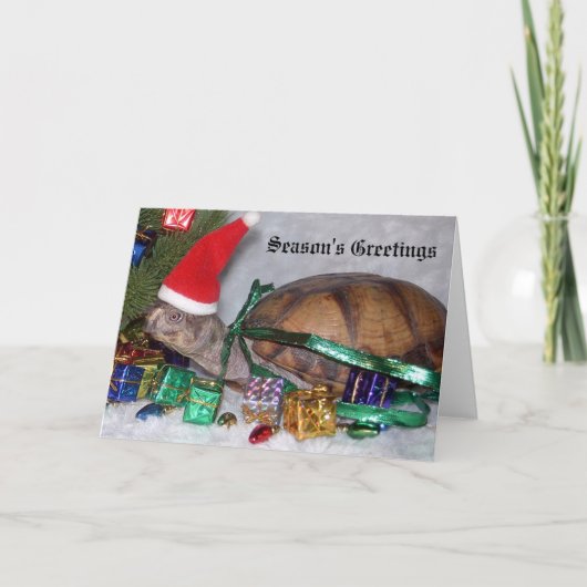 Koopa's eerste Kaart voor een feestelijke groet (Voorkant)