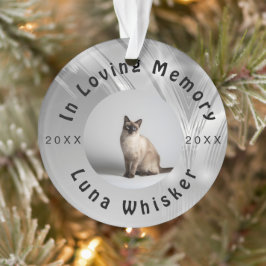 Koopbaar kattenfotogeheugenframekunst ornament