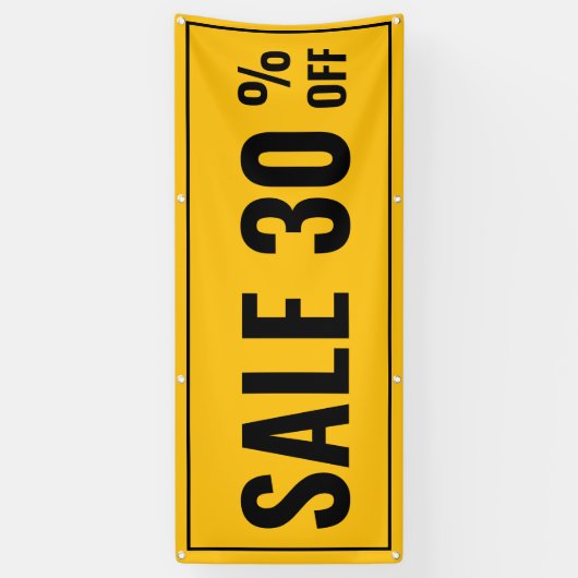 Koopje Korting Aangepaste Banner (Verticaal)