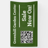 Koopje Nu Aanwezig met QR-code Banner (Verticaal)