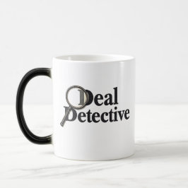 Koopjesdetective – Grappige Koopjesjager & Slimme  Magische Mok