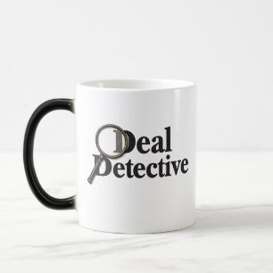 Koopjesdetective – Grappige Koopjesjager & Slimme Magische Mok