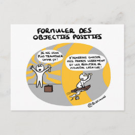 Koopkaart "Positieve doelen" Briefkaart