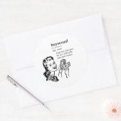 KOOPSEKSUEEL RONDE STICKER (Envelop)