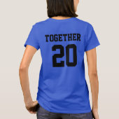 KOOPT DE SHIRTEN VAN HET TEAM SAMEN SINDS 20, 19,  T-SHIRT (Achterkant)