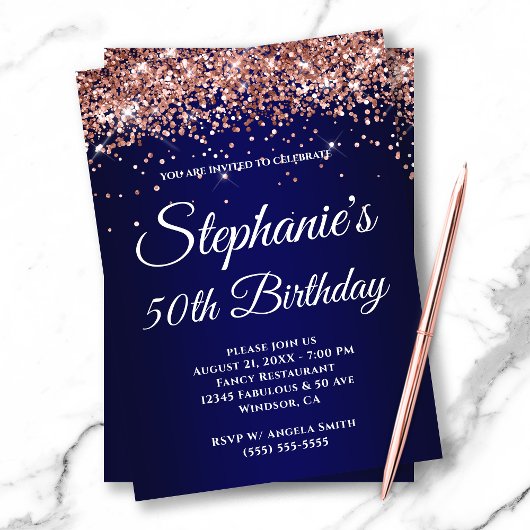 Koopvaardij-gradiënt van de Roos Glitter Kaart