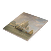 Koopvaardijschepen China 19e eeuw Tegeltje (Zijkant)