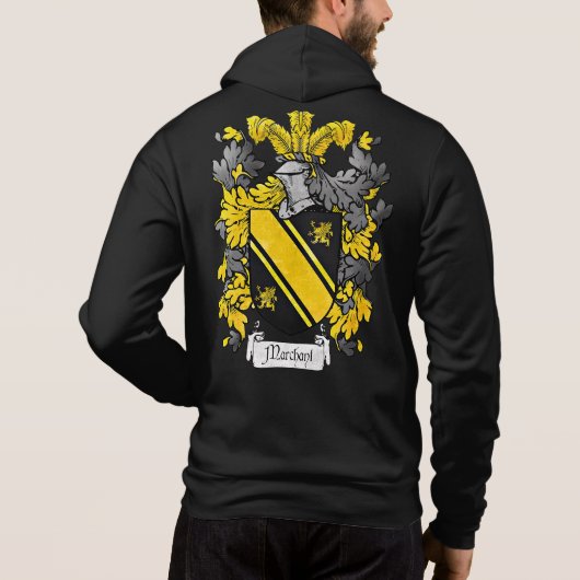 Koopvaardijwapen Mannen Hoodie (Achterkant)