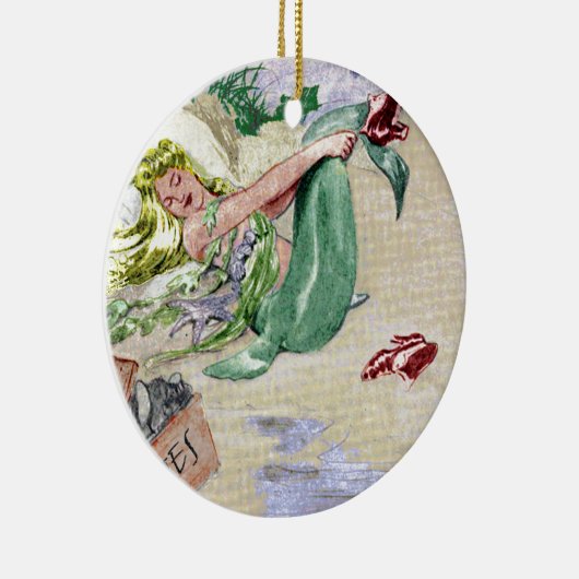  koopwaar keramisch ornament (Rechts)