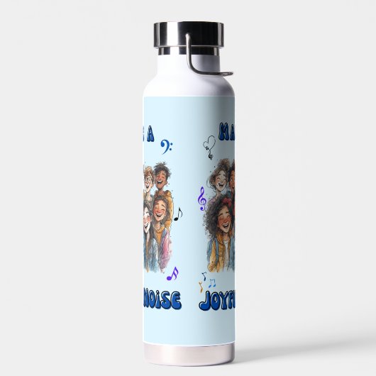 Koor Geluidig Geluid Waterfles (Links)