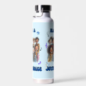 Koor Geluidig Geluid Waterfles (Rechts)
