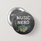 Koor humor geschenken - Muziek Nerd - Ronde Button 5,7 Cm (Voorkant /achterkant)