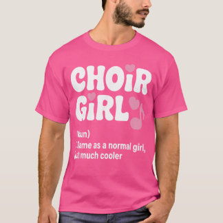 Koor Kunst voor Meisjes Vrouwen Koor Zingen Koor S T-shirt