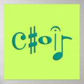 koor poster (Voorkant)