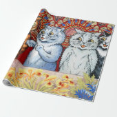 koor rehearings van Louis Wain Cadeaupapier (Uitgerold)