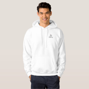 Koor van de Aarde Logo - Wit - Unisex / Mannen Hoodie