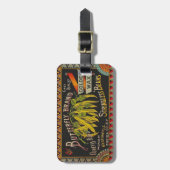 Koord-Bean-etiket Grogetable Land Bagagelabel (Voorkant verticaal)