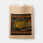 Koord-Bean-etiket Grogetable Land Bedankzakje (Voorkant)