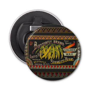 Koord-Bean-etiket Grogetable Land Button Flesopener