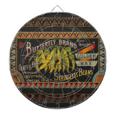 Koord-Bean-etiket Grogetable Land Dartbord (Voorkant)