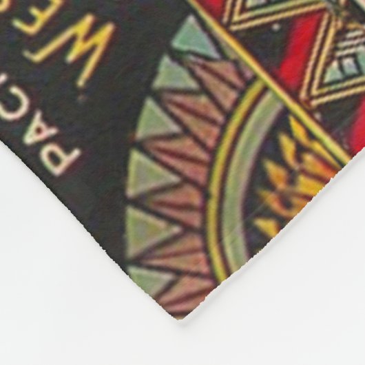 Koord-Bean-etiket Grogetable Land Fleece Deken (Hoek)