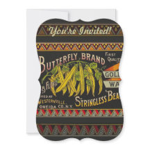 Koord-Bean-etiket Grogetable Land