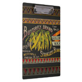 Koord-Bean-etiket Grogetable Land Klembord (Rechts)