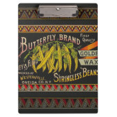 Koord-Bean-etiket Grogetable Land Klembord (Voorkant)