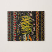 Koord-Bean-etiket Grogetable Land Legpuzzel (Horizontaal)