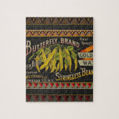 Koord-Bean-etiket Grogetable Land Legpuzzel (Verticaal)