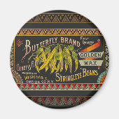 Koord-Bean-etiket Grogetable Land Magneet (Voorkant)