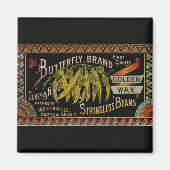 Koord-Bean-etiket Grogetable Land Magneet (Voorkant)