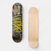 Koord-Bean-etiket Grogetable Land Persoonlijk Skateboard (Voorkant)