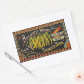 Koord-Bean-etiket Grogetable Land Rechthoekige Sticker (Envelop)