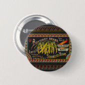 Koord-Bean-etiket Grogetable Land Ronde Button 5,7 Cm (Voorkant /achterkant)