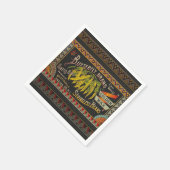 Koord-Bean-etiket Grogetable Land Servet (Hoek)