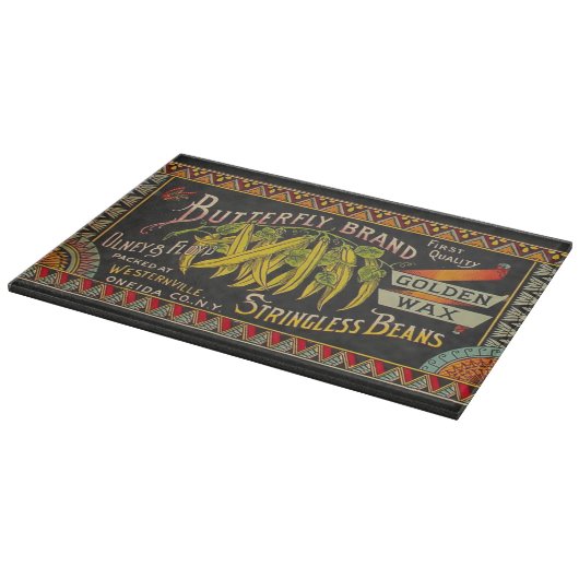 Koord-Bean-etiket Grogetable Land Snijplank (Hoek)