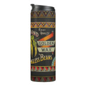 Koord-Bean-etiket Grogetable Land Thermosbeker (Geroteerd rechts)