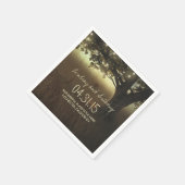 Koord-lampbomen, trouwerijpapier, luiers servetten (Hoek)