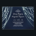 Koord licht kikkerrepetities kaart<br><div class="desc">chalkboard - kwikrepetitie voor het diner met een reeks lichtbackdrop - dark blue design nodig - met glamour uitzien</div>