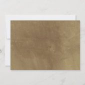  Koord- Lichten Bridal Shower Invitations Kaart (Achterkant)