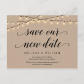 Koord Lichten, Kraft, sparen onze nieuwe datum, Ui Briefkaart (Voorkant)